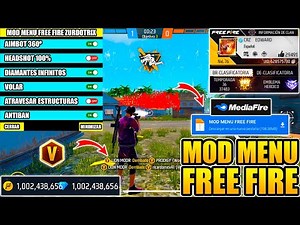 ✅¡Nuevo! MOD MENU Free Fire DIAMANTES Y ORO INFINITOS Mediafire 2024 Verificado - Antiban.🤑💎