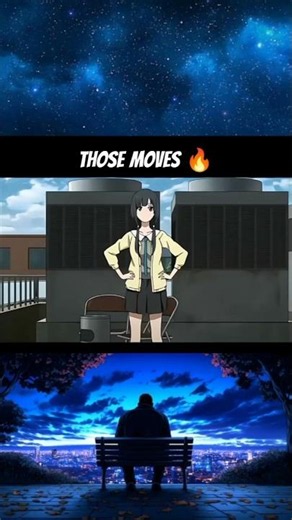 Those moves 🔥 || #anime #animeedit