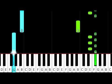 Dominic Fike - white keys - EASY Piano Tutorial