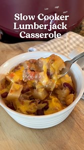 Put this hearty Lumberjack Casserole on the menu this week! 👇Recipe in Comments | The Magical Slow Cooker