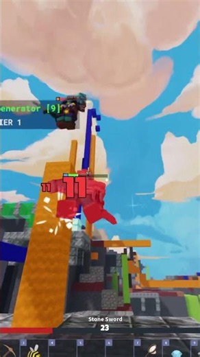 POV You Face an Emerald Jugg🥶😭 #roblox #bedwars #ranked