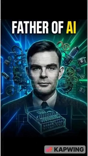 Father of AI #history #AlanTuring #sciencehistory