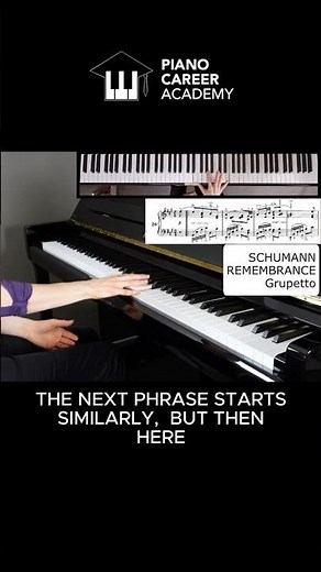 How to Play the Grupetto: Schumann - Erinnerung op. 68 No. 28 #piano #pianotutorial #pianotechnique