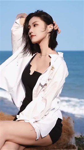 Dáng vẻ dịu dàng của Vãn Tình, muốn được giữ mãi như vậy. #interactivevideogame #beachgirl