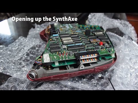 Opening, Documenting and Setting Up the SynthAxe