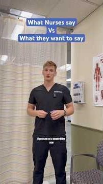 What Nurses Say vs What they want to Say