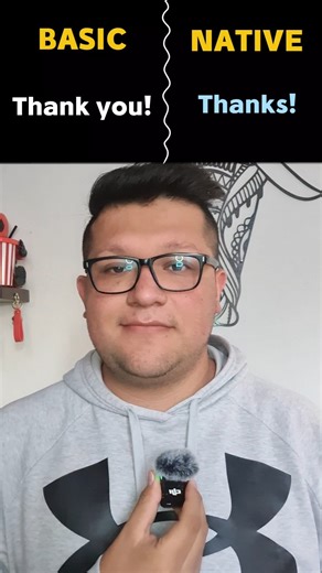 Basic vs Native 🗣🇺🇸 #englishwithcarlos #learnenglish