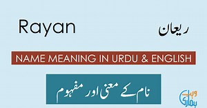 Rayan Name Meaning - Rayan Origin, Popularity & History