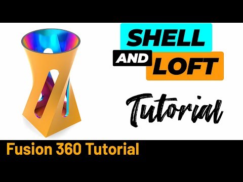 Fusion 360 Loft - Tutorial 188