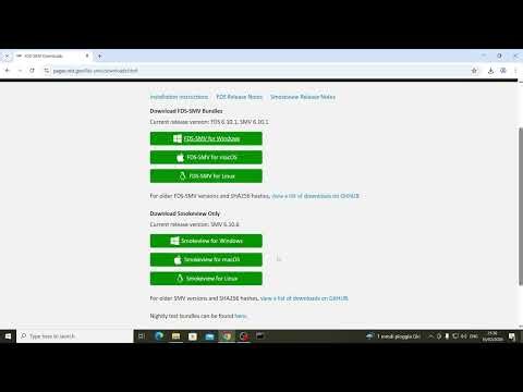 FDS Course - 01 - Installing FDS & Smokeview on Windows PC