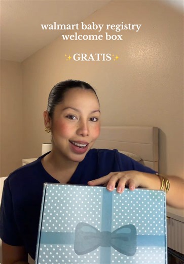 @Walmart baby registry welcome box 📦👶🏻🧸 #baby #babyregistry #welcomebox #walmart #babybox