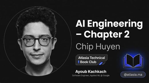 Second Book Club Session: Chapter 2 of AI Engineering by Chip Huyen | AtlasIA