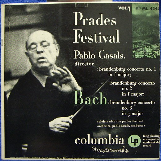 Bach - Pablo Casals, Prades Festival Orchestra - Prades Festival - Vol. 1
