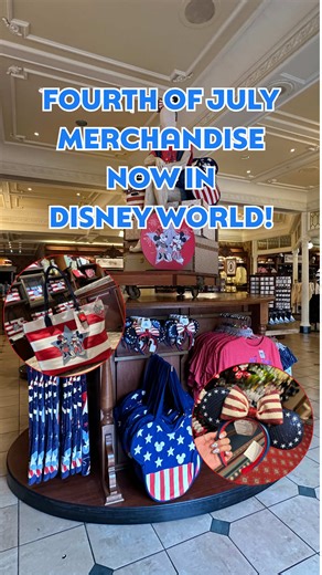 Disney's 4th of July Americana Merchandise at Magic Kingdom