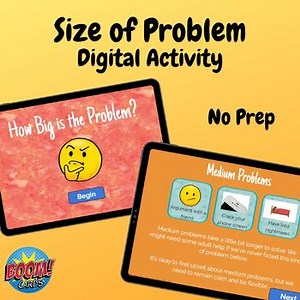 Size of Problem Boom Cards - All Ages!