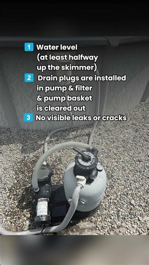3 Things to Check Before Turning Your Pool Pump On #poolmaintenance #poolopening #pooltreesystem
