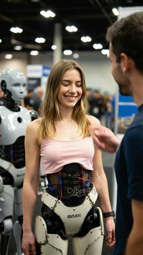 I Tested an AI Humanoid Companion at a Tech Expo — This Felt Uncomfortably Real 🤖