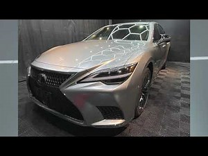 【レクサス LS】限定色 銀影ラスター セラミックコーティング施工 宮崎市 ファインファクトリー