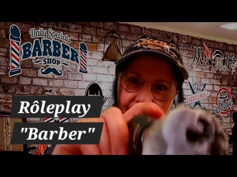 Asmr français, Rôleplay "Barber" 🪒🪒🪒