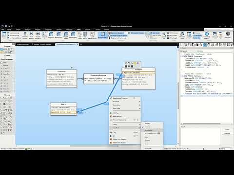 How to Create and Modify ER Diagrams from SQL DDL Scripts in Software Ideas Modeler