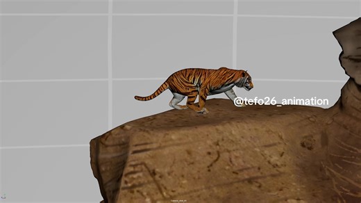 Quadruped practice #3d #3danimation #animación #artist #animation