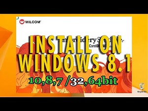 how to Install Wilcom E1.5 On Windows 8.1 32bit Single video