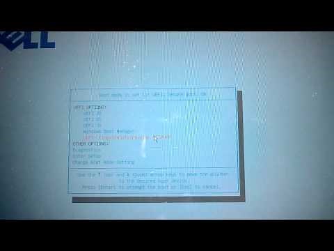 How to select boot device in Dell Latitude 10 Essential Windows 8 Tablet using Volume Up button