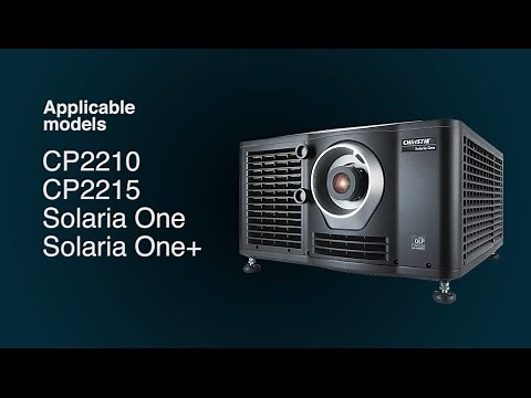 CDXL lamp replacement procedures for Christie Xenon projectors