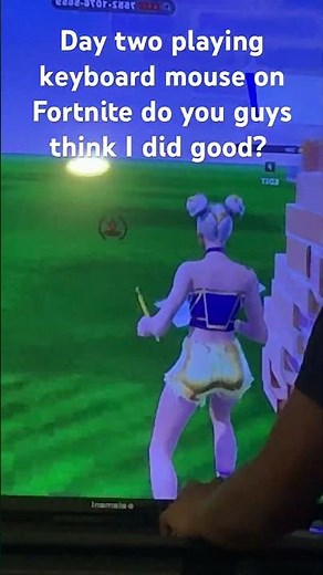 Day two plan, keyboard, mouse one Fortnite ￼