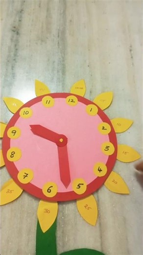 DIY/handmade clock making#how to make clock on paper