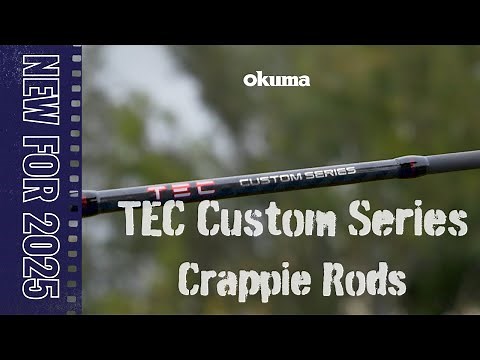 NEW Okuma TEC Custom Series Crappie Rods