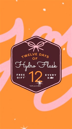 Unlock a new gift with purchase every day, while supplies last. | Hydro Flask