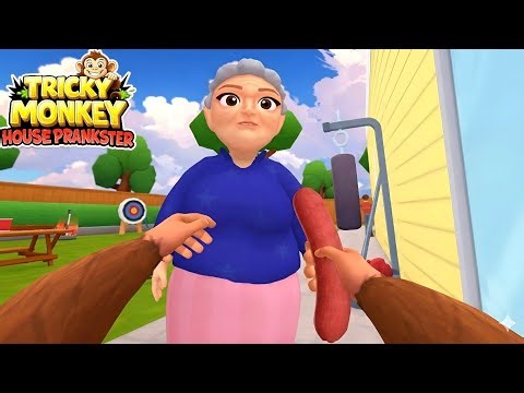 Tricky Monkey: House Prankster – New Update Android Gameplay (Part 7)