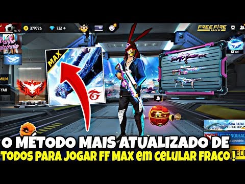 COMO INSTALAR FREE FIRE MAX EM CELULAR NÃO COMPATIVEL EM 2026 EM CELULAR FRACO ! SAMSUNG E XIAOMI