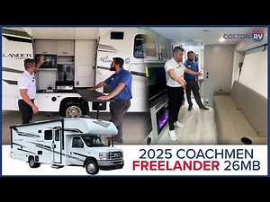 2025 Coachmen Freelander 26MB Tour - New Class C Motorhome Floorplan!