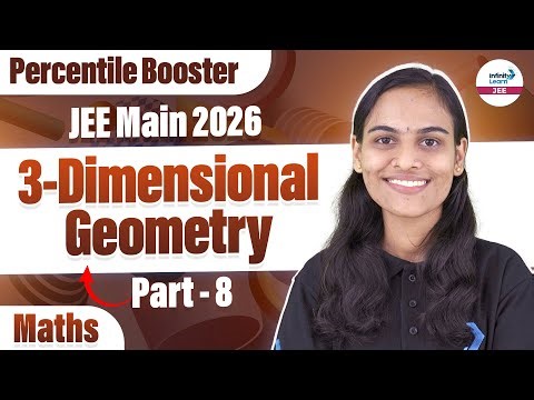 3 Dimensional Geometry Part 8 | Class 12 Math | JEE Main 2026 | LIVE | @SriChaitanyaAcademyJEE