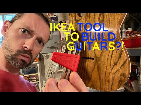 Weird Trick To Easily Install Guitar String Ferrules!