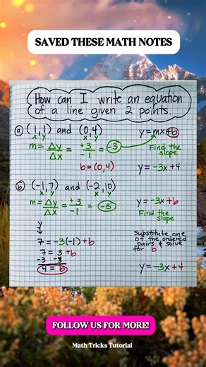 HOW TO WRITE EQUATION Math Notes ?? | Math Tricks Tutorial