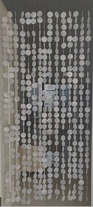 ROUND Customized Boho Capiz Shells Doorway Curtain, Beaded Shells Curtain Doorway, Window Valance, Sea Shell Garland, Capiz Wall Curtain - Etsy Australia