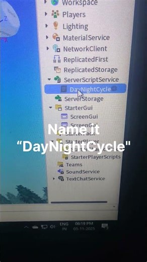 How to put day and night cycle in Roblox studio guide🤔😄