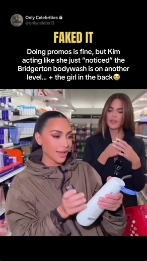 Kim Kardashian about the Bridgerton bodywash😭