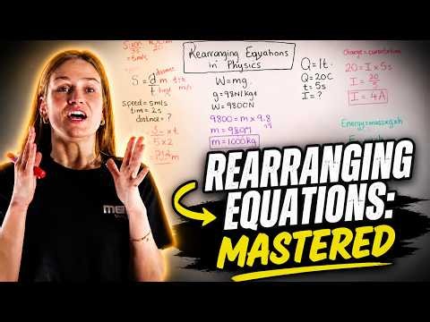 Rearranging Equations | The Key Skill Physics Teachers Want You to Know | GCSE Physics