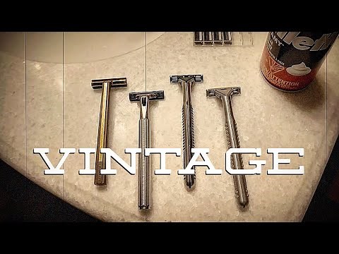 Gillette’s Vintage Razors | The BEST a Man Can Get! [Trac II, Atra, Sensor] average guy tested