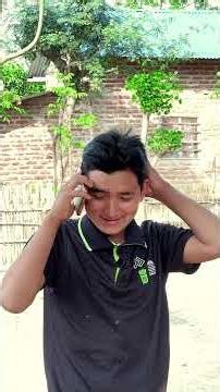 Dai lai matrai mobile diye paxi #nepalicomedy #villagelife #brothersister