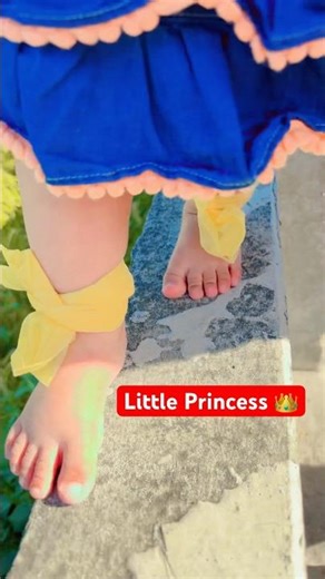 Little Princess Walking Like a Queen 👑👣 So Cute 😍