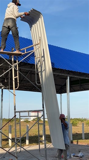 477K views · 1.7K reactions | Install Roof and Wall From DIY Metal...