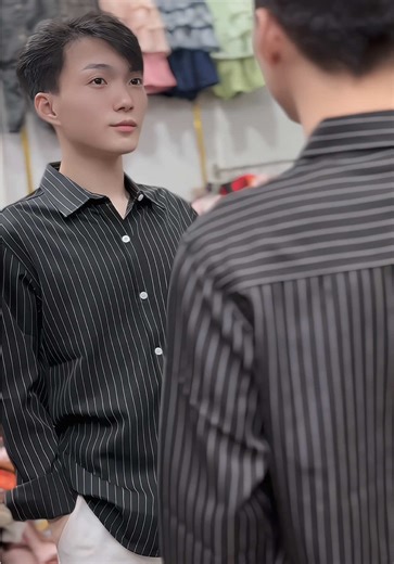 Áo sơ mi tay dài #thinhhanhtiktok #xuhuong