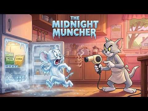 Tom & Jerry Classic | The Midnight Muncher | Full Episode [1940s Style Cartoon #tomjerry #kids