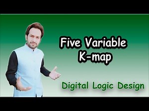 30 Five variable K map | Karnaugh Map | Urdu Hindi