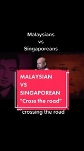 Malaysian vs Singaporean: Crossing the Road Stand Up Comedy Comparison